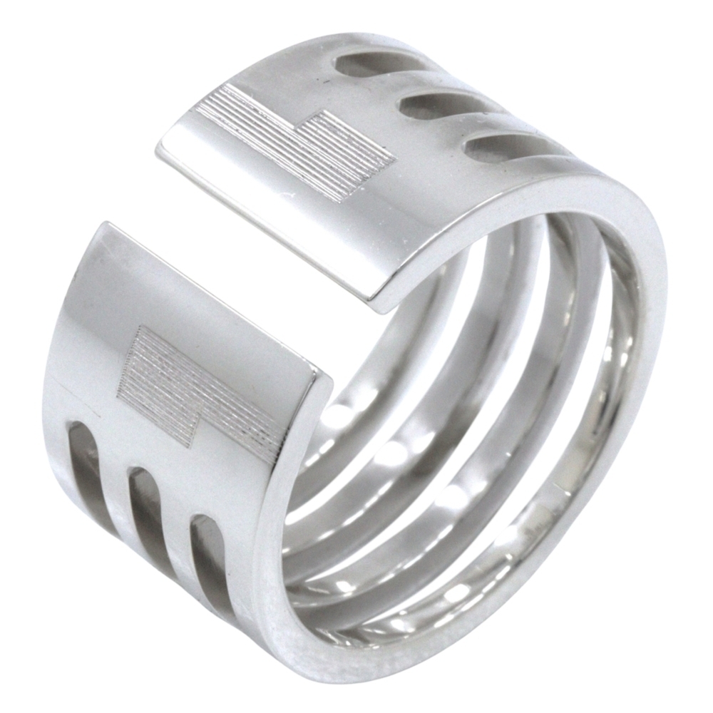 Gucci Open and Stripe 4-Piece Ring Set, Size 13, Sterling Silver 925, Approx....
